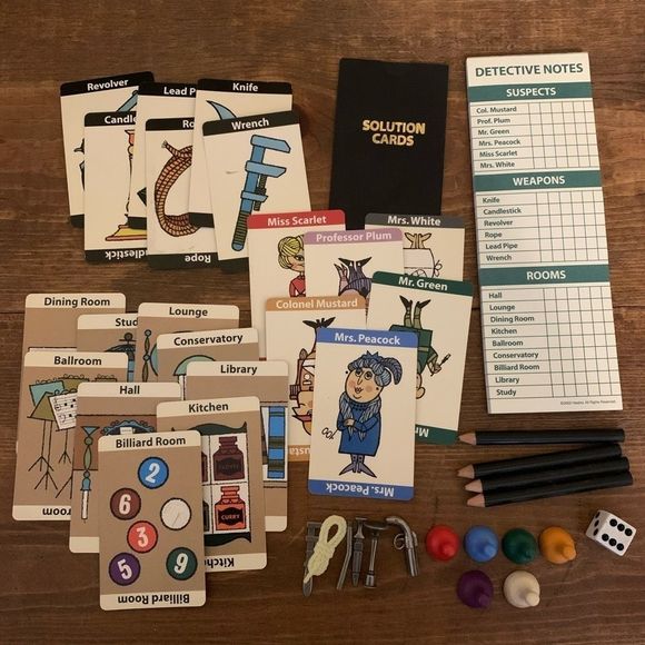 Collectible CLUE from 2002 Nostalgia Collection - Picture 7 of 7